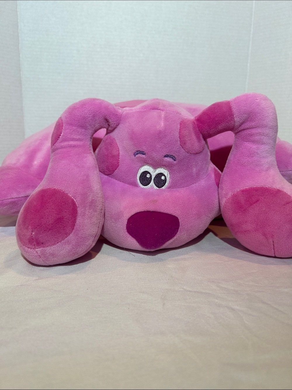 Blues Clues Magenta Nickelodeon Plush Stuffed Animal Pink Puppy Pillow Pets
